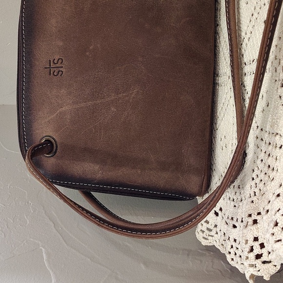 sTs Ranchwear Baroness Weezy Crossbody Brown Leather Conceal Carry - Picture 2 of 16